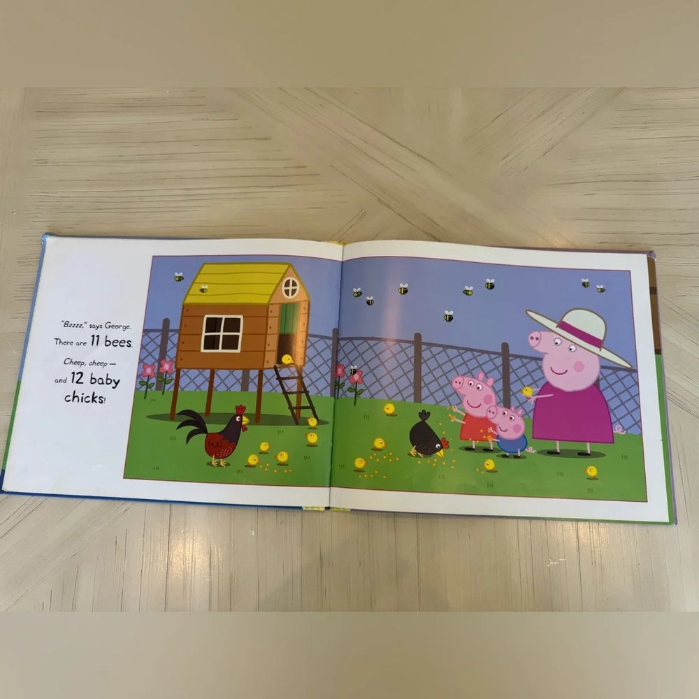 Peppa Pig and the Lucky Ducks Hardcover Book – 2016 – Counting 1–20
